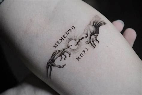 memento mori memento vivere tattoo ideas