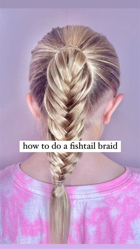Image result for How to Fishtail Braid