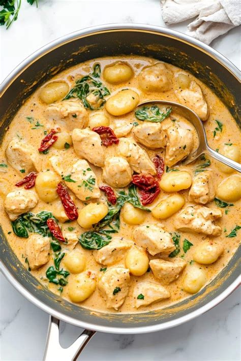 Creamy Chicken and Gnocchi - Insanely Good