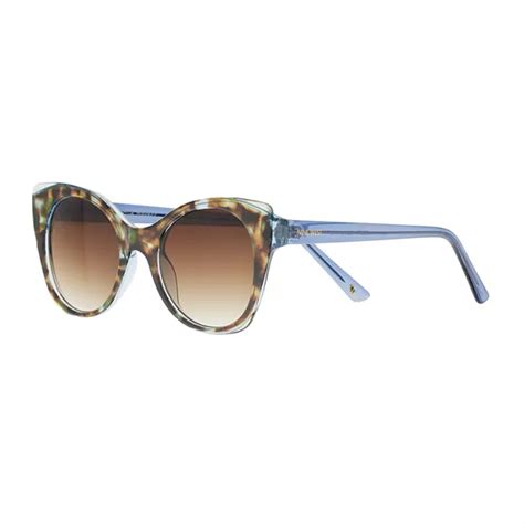 Women's Nine West 49mm Two-Tone Cat Eye Gradient Sunglasses