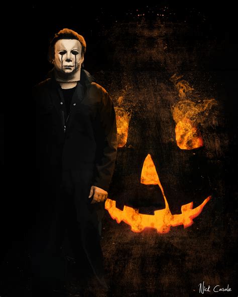 The Horrors of Halloween: HALLOWEEN MICHAEL MYERS Art Prints by NICK CASALE