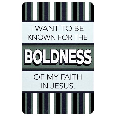 Dicksons BKMPK-509 I Want to Be Known for The Boldness of My Faith ...
