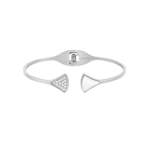 Santa Barbara Polo Silver Stainless Steel Bracelet For Women - SBJ.3.1 ...