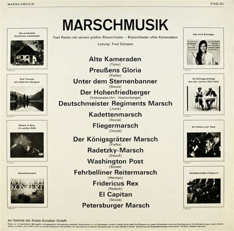 Marschmusik – Bertelsmann Vinyl Collection