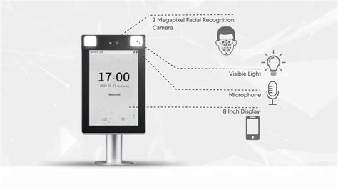 ZKTeco Face Recognition Device - Speedface V5l Touchless Face ...