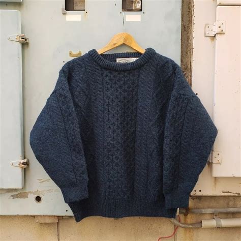 Made in Ireland！ "ARAN CRAFTS" Fishermen Knit フィッシャーマン アランニット | LITHIUM ...