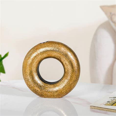 Glam Reversible Donut Vase Online - Premium Vase | Nestasia