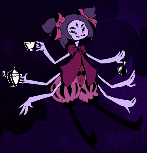 Muffet from Undertale on Behance