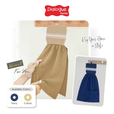 Promo DIALOGUE HOME Serbet Double Polos Twill Variasi - Coklat - Kota ...