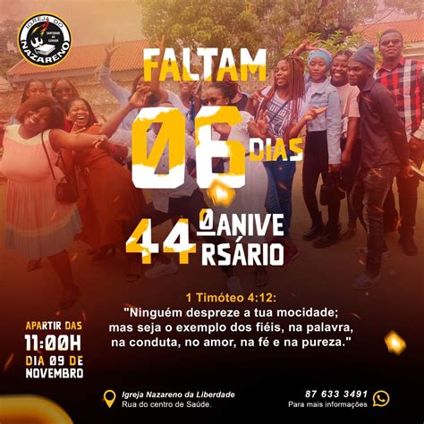 44th Anniversary of the Youth of the Church of the Nazarene of Liberty ...