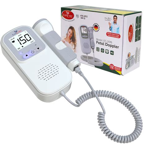 EASYCARE Fetal Doppler Machine Baby Heartbeat Monitor at Home ...
