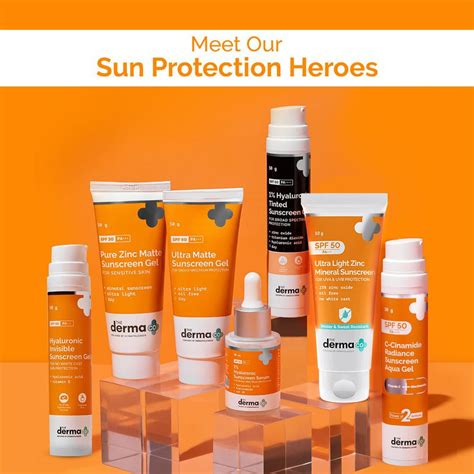The Derma Co Zinc Mineral Sunscreen SPF 50 50g | UVA/UVB