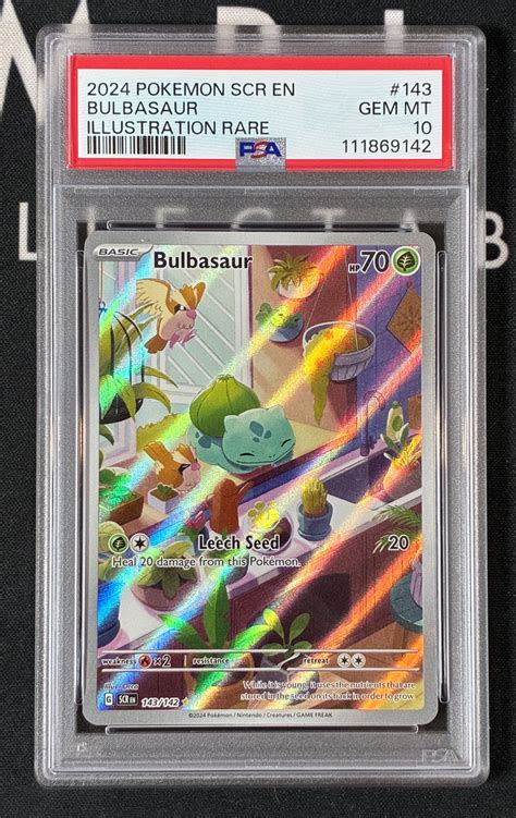 Bulbasaur 143/142 – PSA 10 GEM MINT – Illustration Rare – Stellar Crown ...