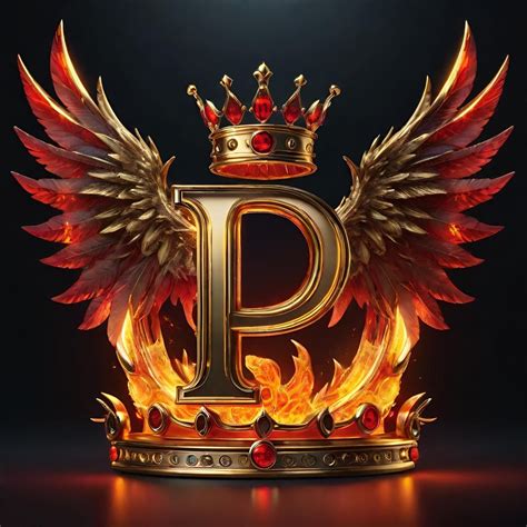 Personalized Letter P Name Wallpaper