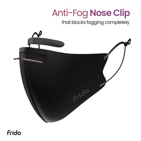 Buy FRIDO ULTIMATE PRO COPPER TREATED MASK|NOSE CLIP|EAR LOOP|WASHABLE ...