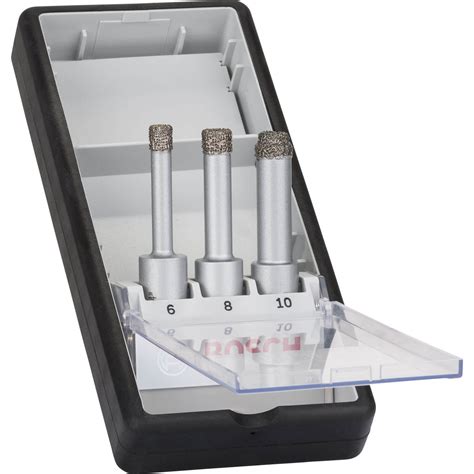 Bosch 3 Piece Dry Diamond Drill Bit Set - Garden Equipment Review