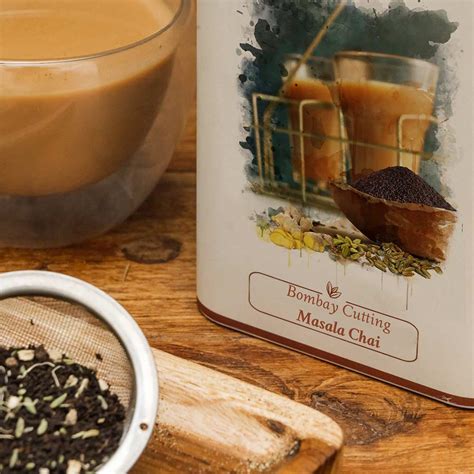 Buy Bombay Cutting Masala Chai Online | Loose Leaf Tea | Tin Caddy ...