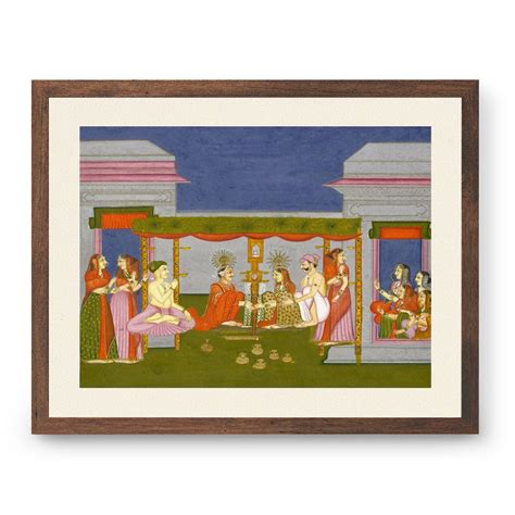 The Seal of Marriage: Buy Classical Indian Miniature Paintings ...