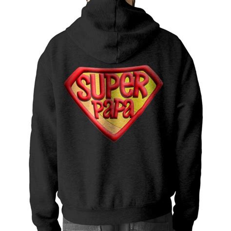 Sudadera Adulto con Capucha Super Papá