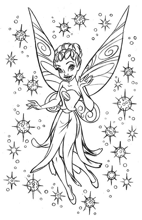 Fairy - Coloring Pages for Adults