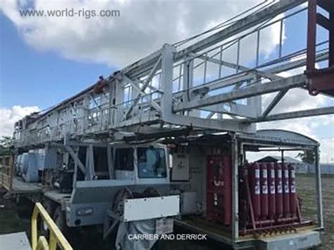 550Hp Platform Style Telescopic Mast, Double Drilling Rig, Land Rigs ...
