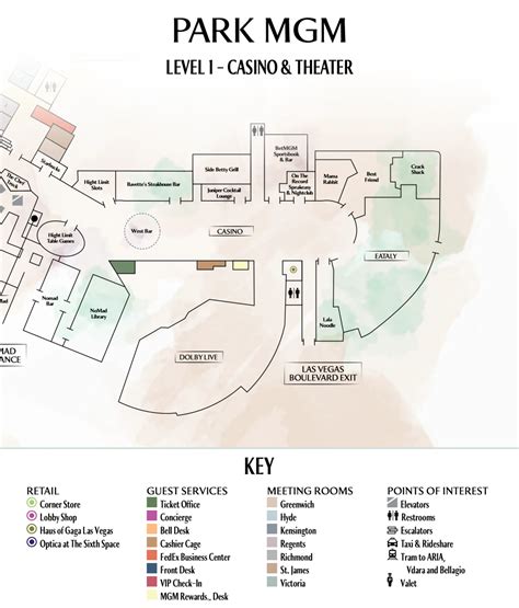 Mgm Resort Map Printable FREE Las Vegas Strip Walking Tour Map Do It