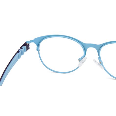 Buy Kids Glasses: Blue Sky Blue Full Rim Cat Eye Kids 8-12 yrs Lenskart ...