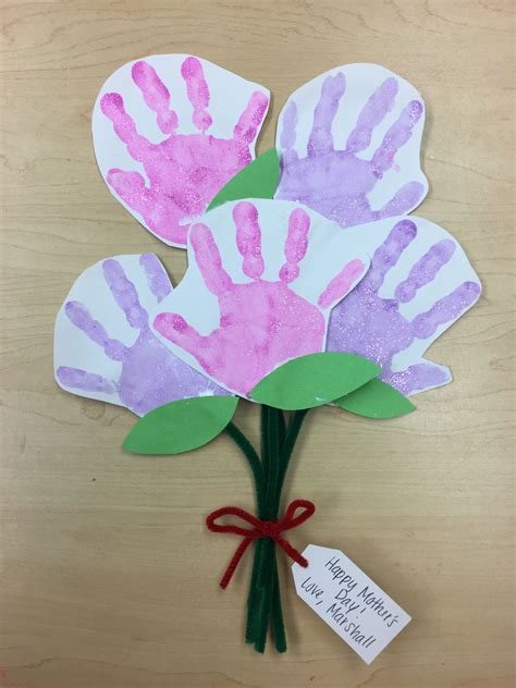 mother's day bouquet craft for kids