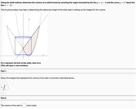 Image result for How to Solve for Volume Using the Shell Method