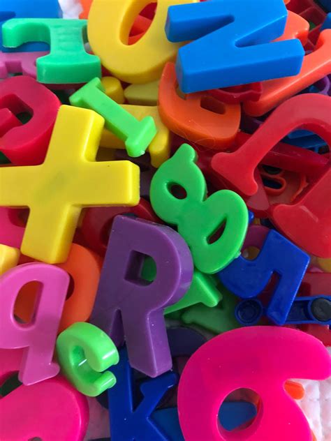 Vintage Magnetic Letters/vintage Magnet Alphabet - Etsy UK