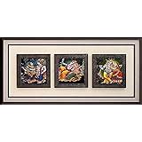 Wens 'Modern Realistic Art' 3 Panel Wall Art Painting (PS Wood, 38 cm x ...