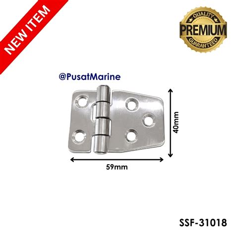 Engsel Hinge Kapal Stainless 316 59mm*40mm SSF-31018 Seastar - Pusat Marine