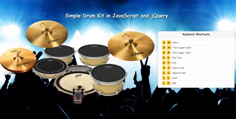 Image result for JavaScript Drum Kit