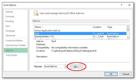 PyXLL Install 的图像结果