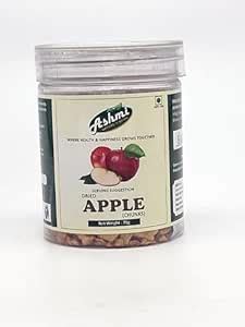 Ashmi Nature's Bliss Dried Apple Chunks 75gm | 100% Natural & Healthy ...