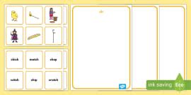 igh Sound Family Sorting and Matching Activity Pack - Twinkl