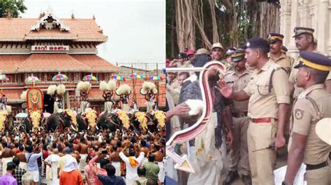 Controversy surrounding Thrissur pooram: Revisiting state police motto ...