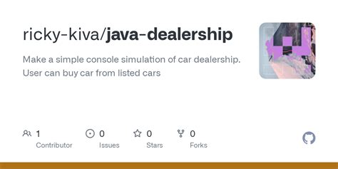 Java Car Dealership Example 的图像结果