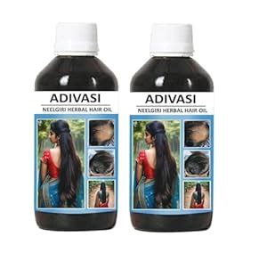Buy Adivasi Herbal Hair Oil Ayurvedic Medicinal oil for dandruff ...