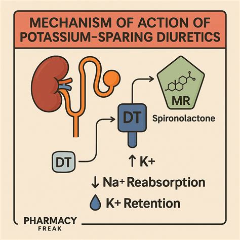 Mechanism of Action of Potassium-Sparing Diuretics