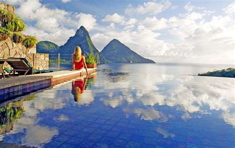 Jade Mountain is a stunner among hotels with a view