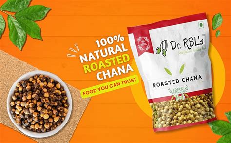Dr. RBL's Roasted Chana (Bhuna Hua Chana) | Unsalted Roasted Gram ...