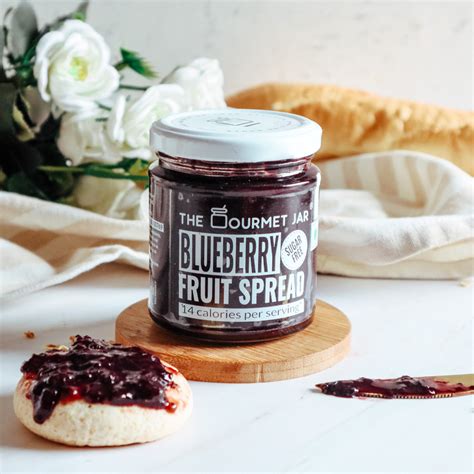 Blueberry Fruit Spread (Sugar Free) 200g – The Gourmet Jar