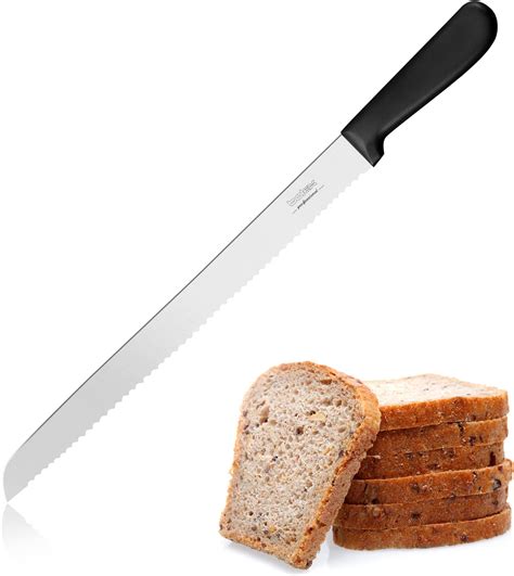 Amazon.com: Mama's Great Ultra Sharp Serrated Bread Knife for Homemade ...