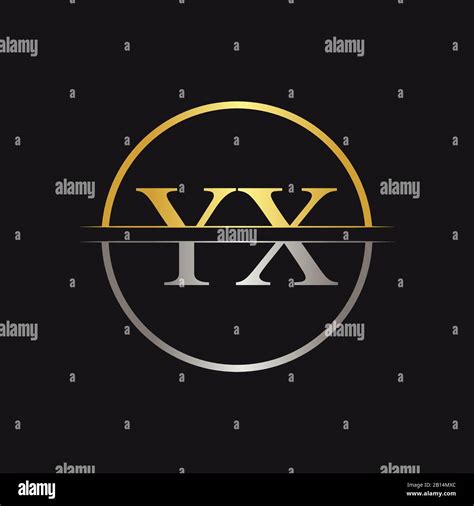 Initial YX Logo Design Vector Template. Creative Letter YX Business ...