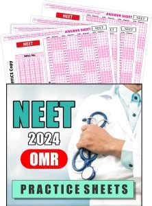 OMR Sheets For Practice NEET 2024 Exam, 200 MCQ With Latest NMC Pattern ...