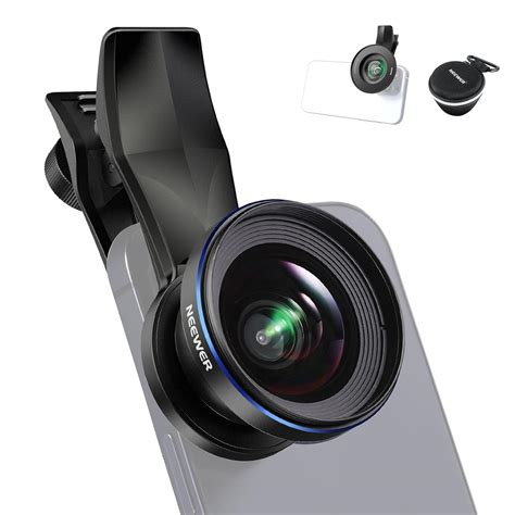 NEEWER 18mm Wide Angle Lens 0.5X Magnification with 17mm Thread Lens ...