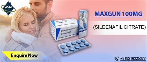 Maxgun 100: Powerful Treatment for Male Erectile Dysfunction ...