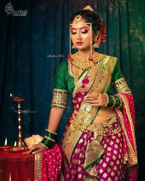 Image result for Marathi Bride Makeup
