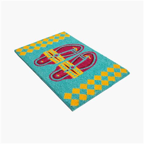 Buy INDIA CIRCUS Step in Style Coir Printed Doormat - 45x75cm from ...